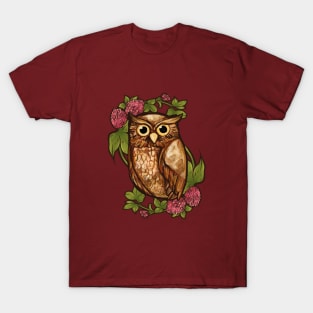 Floral Owl T-Shirt